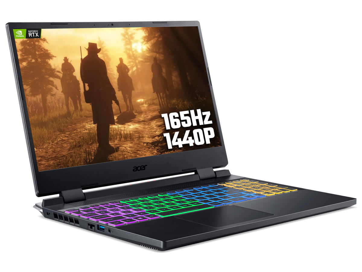 Acer Nitro 5 AN515-58 Laptop - 39.6 cm (15.6&quot;) - Intel® Core™ i7-12650H - 16 GB DDR5-SDRAM - 1TB SSD - NVIDIA GeForce RTX 4060 - Wi-Fi 6 - Windows 11 Home - Black