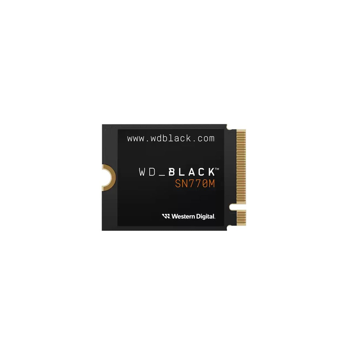Western Digital WD_BLACK SN770M - PCI Express 4.0 NVMe TLC 3D NAND M.2 SSD - 500 GB