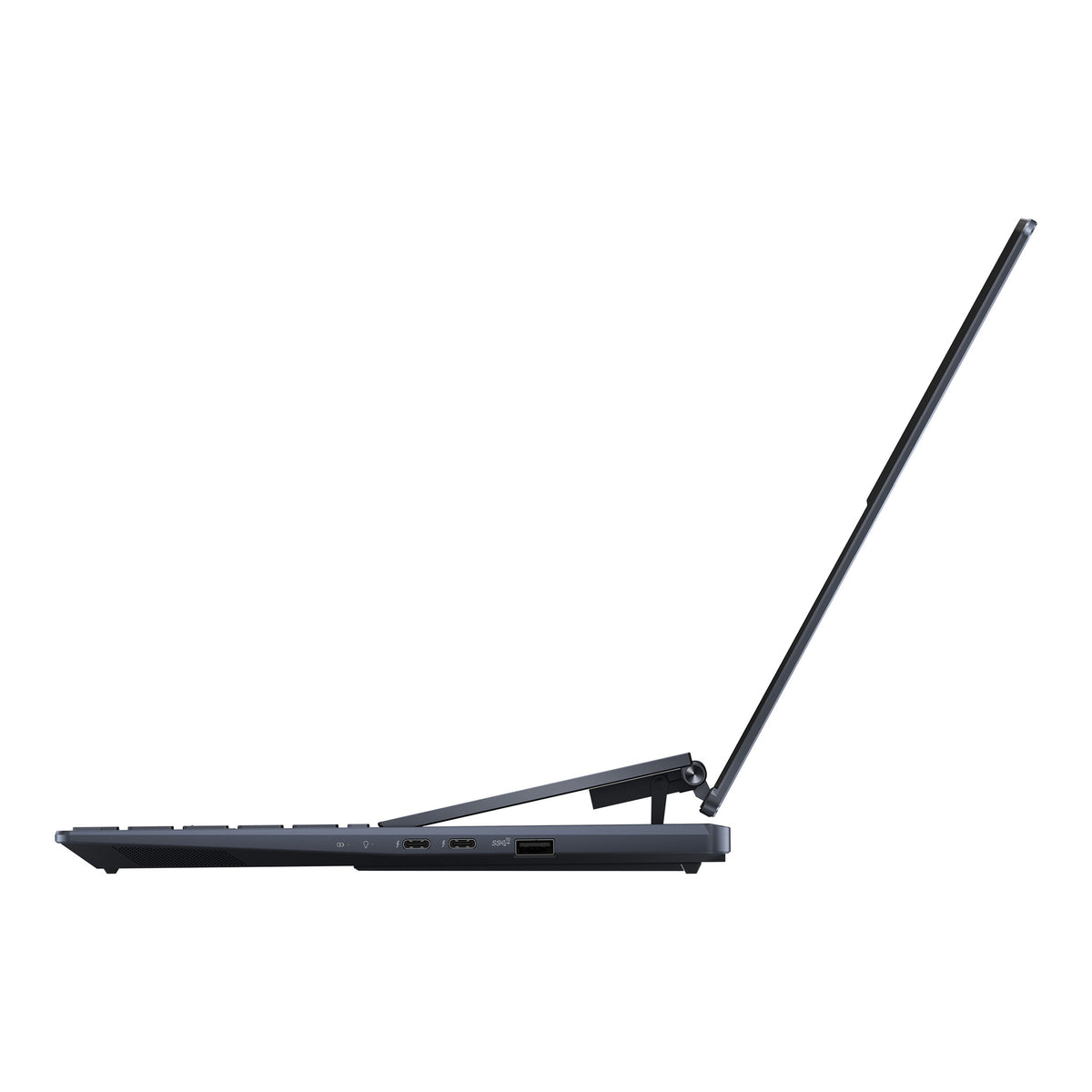 ASUS Zenbook Pro 14 Duo OLED Laptop - 36.8 cm (14.5") - Touchscreen - Intel® Core™ i7-12700H - 16 GB LPDDR5-SDRAM - 512 GB SSD - Wi-Fi 6E - Windows 11 Home - Black