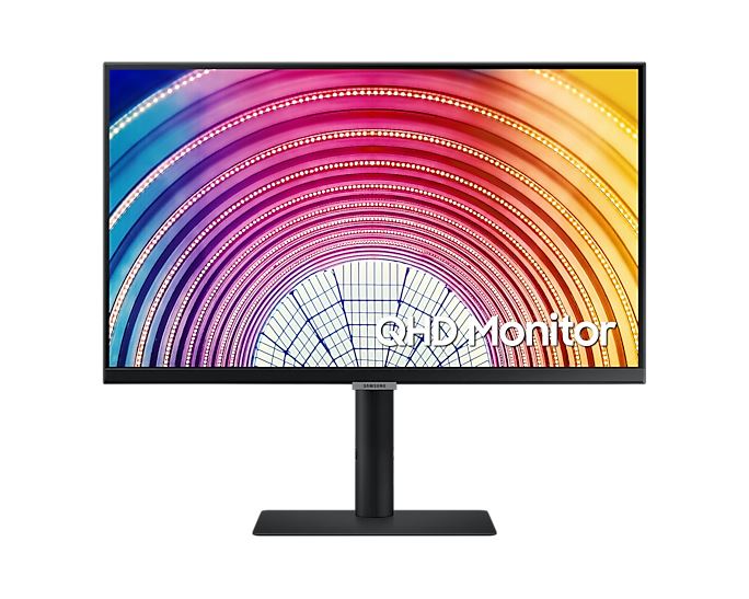 Samsung LS24A600NWUXXU Computer Monitor 61 cm (24&quot;) 2560 x 1440 pixels Wide Quad HD+ LCD Black