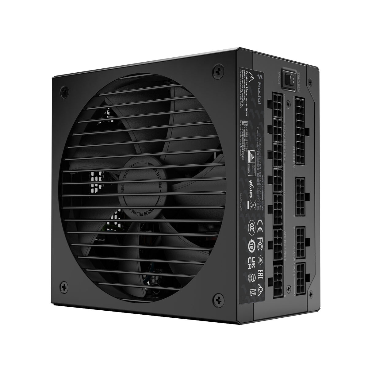 Fractal Design Ion+ 2 - 760W 80+ Platinum Fully Modular Power Supply Unit