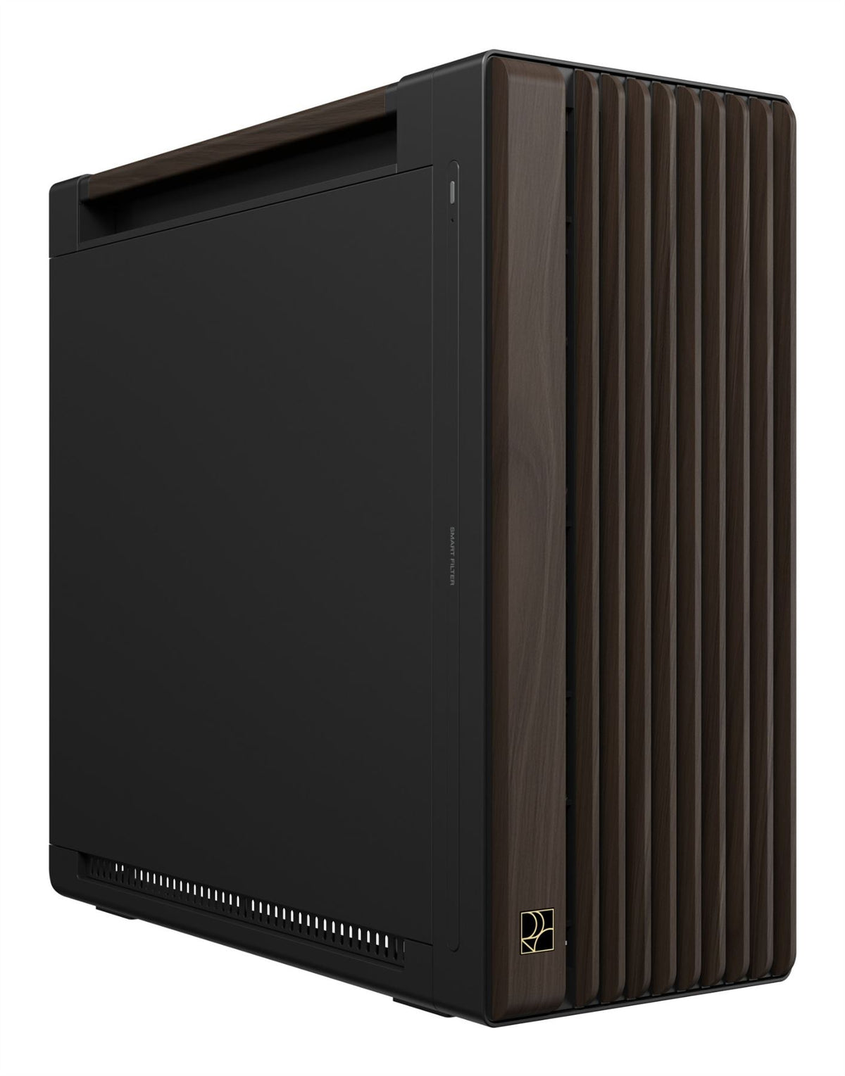 ASUS ProArt PA602 Wood Edition Modern Black - Metal Panel Midi Tower Black, Wood