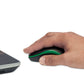 Manhattan Success 2.4Ghz Wireless Optical Mouse in Black/Green - 1,000dpi