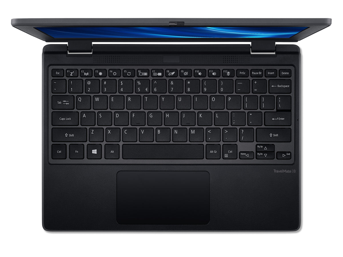 Acer TravelMate B3 Laptop - 29.5 cm (11.6&quot;) - Intel® Celeron® N4120 - 4 GB DDR4-SDRAM - 64 GB eMMC - Wi-Fi 5 - Windows 11 Pro Education - Black