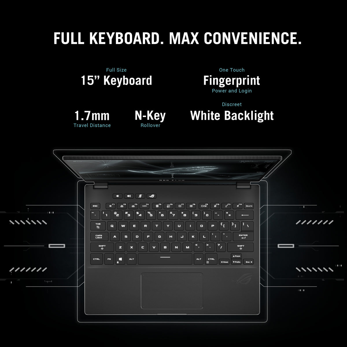 ASUS ROG Flow X13 Hybrid (2-in-1) - 34 cm (13.4") - Touchscreen - AMD Ryzen™ 9 5980HS - 16 GB LPDDR4x-SDRAM - 1 TB SSD - NVIDIA GeForce RTX 3050 Ti - Wi-Fi 6 - Windows 10 Pro - Black