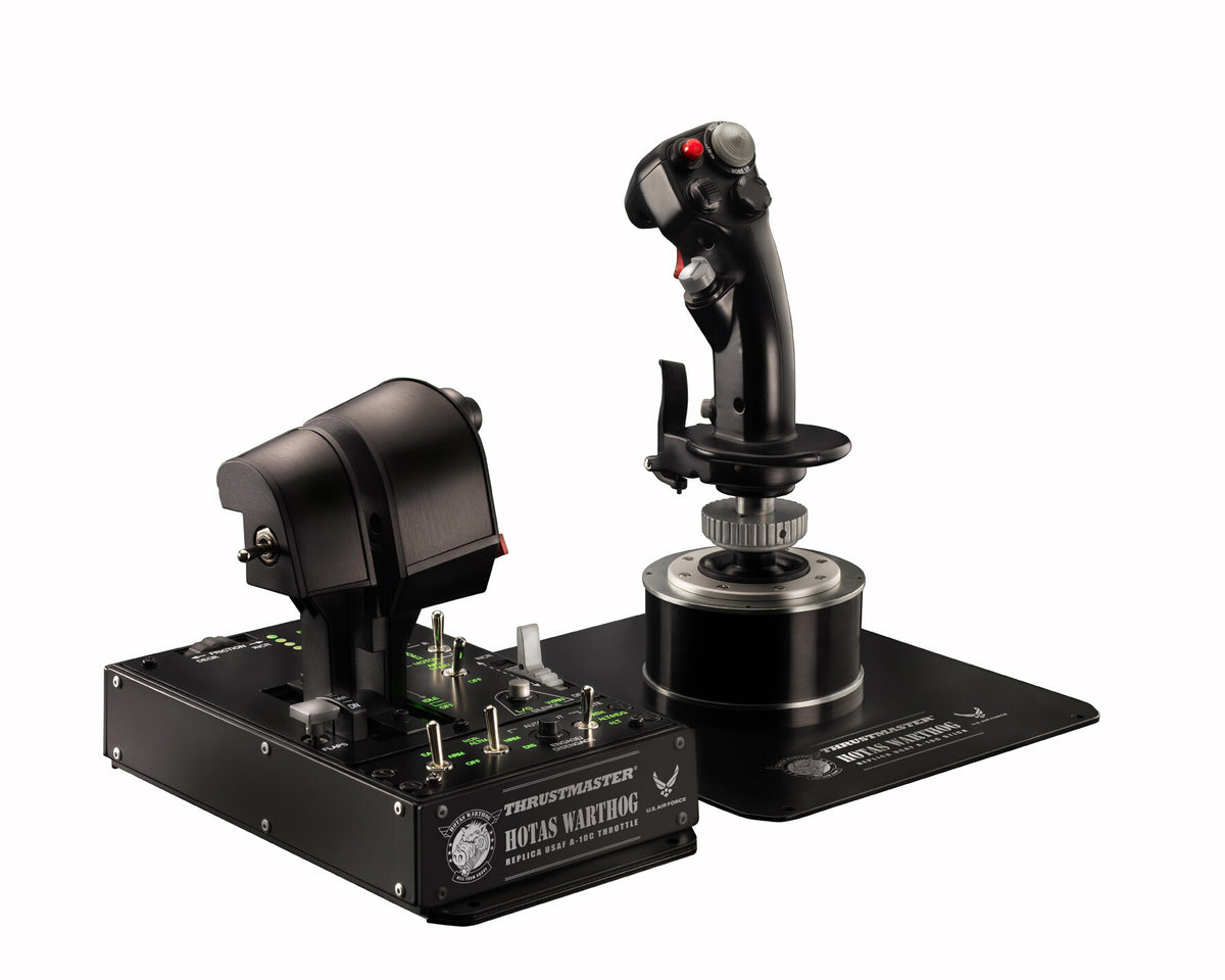 Thrustmaster HOTAS Warthog - Flight Joystick + Dual Throttle for PC