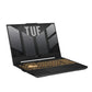ASUS TUF Gaming F15 Laptop - 39.6 cm (15.6") - Intel® Core™ i5-12500H - 16 GB DDR4-SDRAM - 512 GB SSD - NVIDIA GeForce RTX 3050 - Wi-Fi 6 - Windows 11 Home - Black / Grey