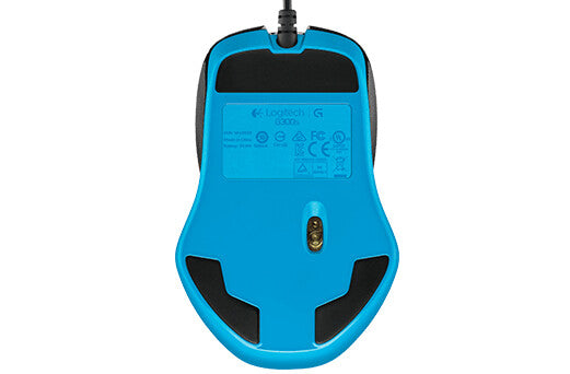 Logitech G - G300S Optical Gaming Mouse in Black / Blue - 2,500 DPI