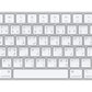 Apple Magic - USB Wired + Bluetooth Keyboard in Aluminium / White (Arabic)