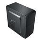 VIDA Business - MicroATX Mid Tower Case in Black