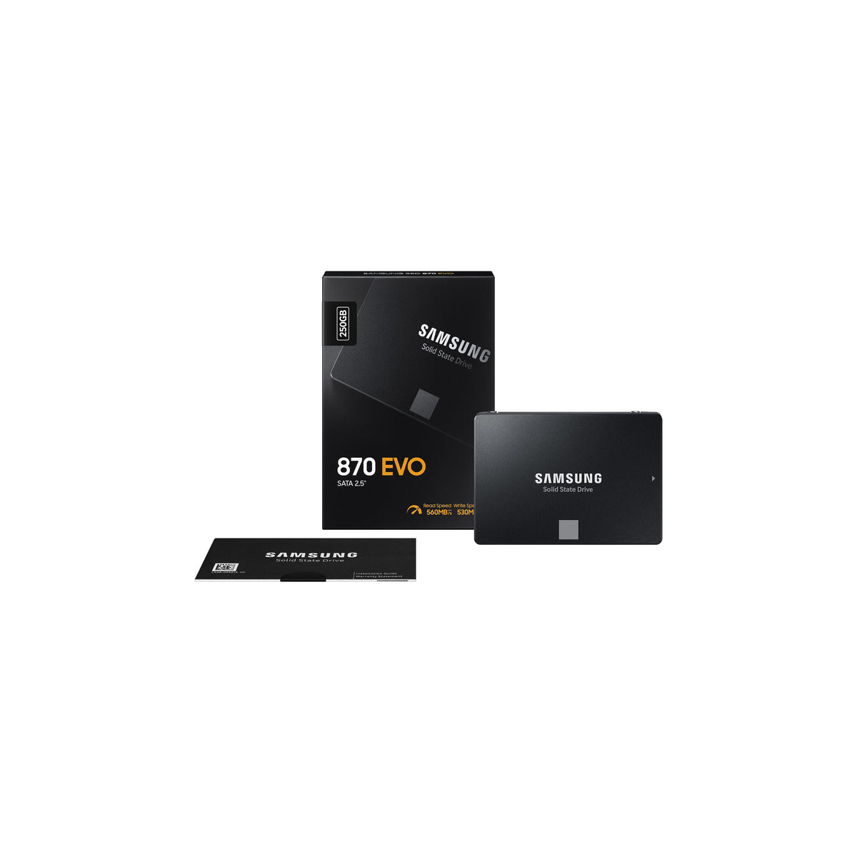 Samsung 870 EVO - Serial ATA III V-NAND 2.5" SSD - 250 GB