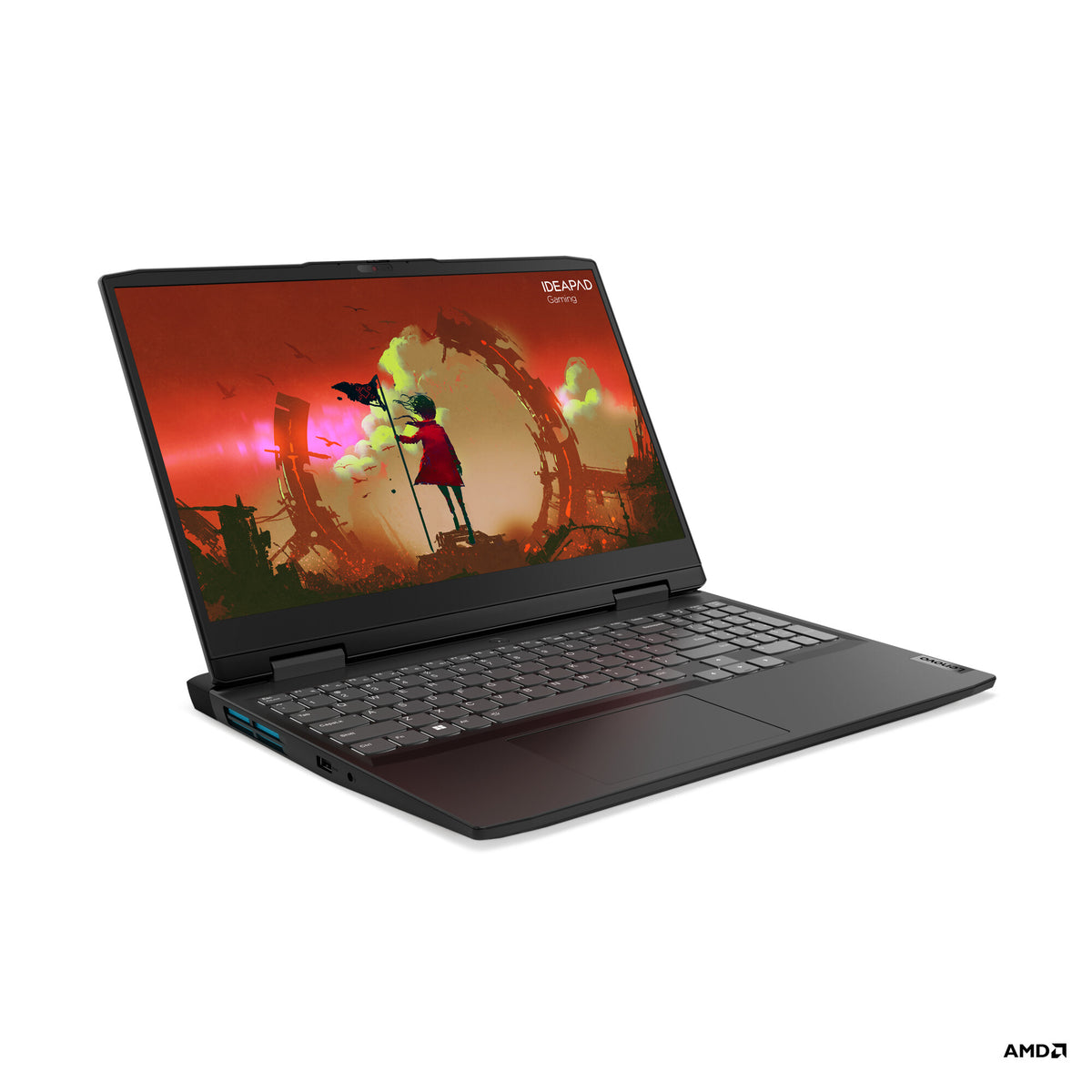 Lenovo IdeaPad Gaming 3 15ARH7 Laptop - 39.6 cm (15.6") - AMD Ryzen™ 5 6600H - 8 GB DDR5-SDRAM - 512 GB SSD - NVIDIA GeForce RTX 3050 - Wi-Fi 6 - Windows 11 Home - Grey