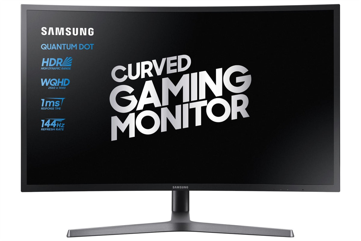 Samsung C27HG70QQU 68.3 cm (26.9") 2560 x 1440 pixels Quad HD LED Blue, Grey Monitor