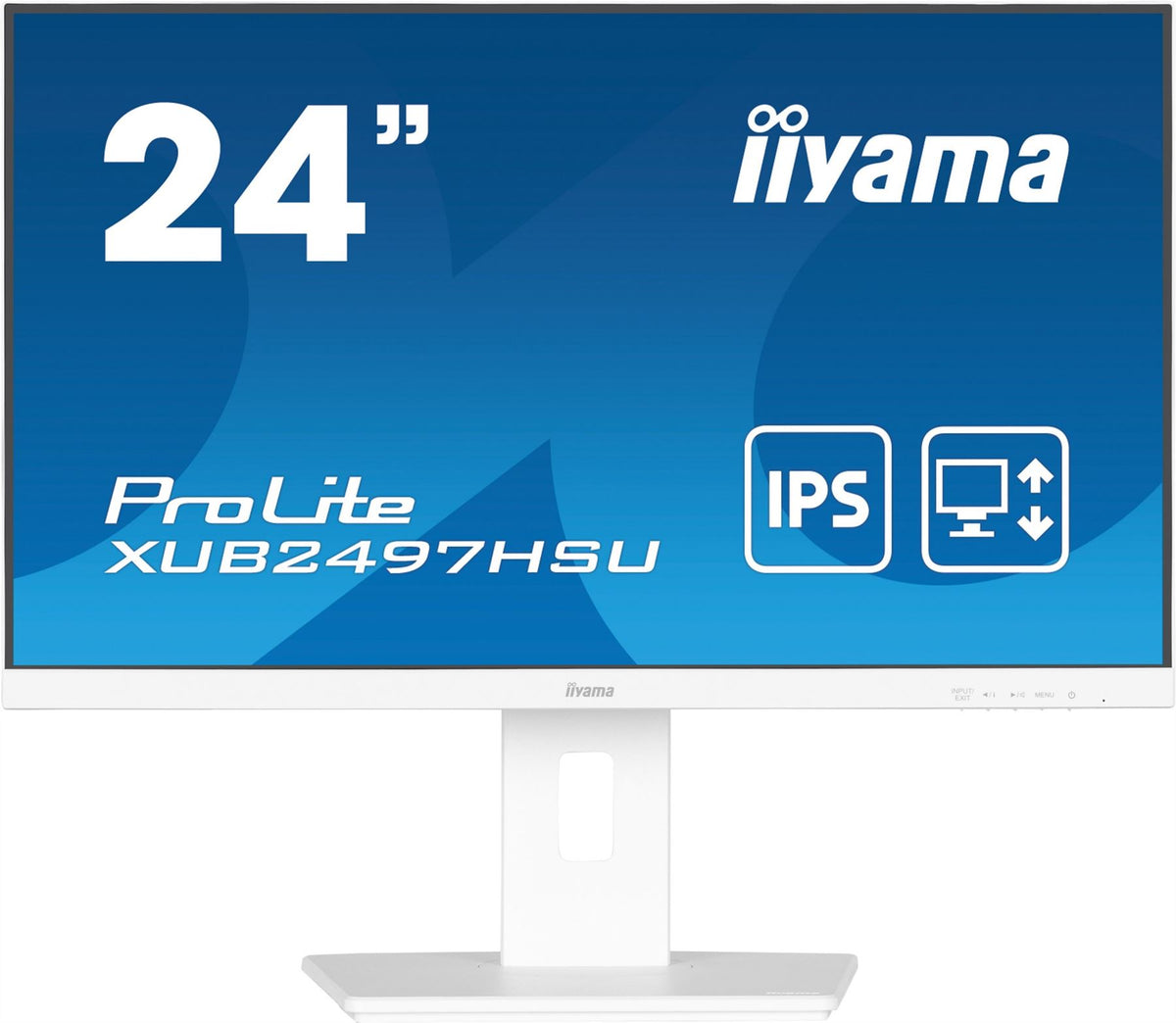 iiyama ProLite XUB2497HSU-W2 - 60.5 cm (23.8") - 1920 x 1080 pixels FHD LED Monitor