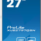 iiyama ProLite XUB2797QSN-W1 - 68.6 cm (27") - 2560 x 1440 pixels Wide Quad HD LED Monitor
