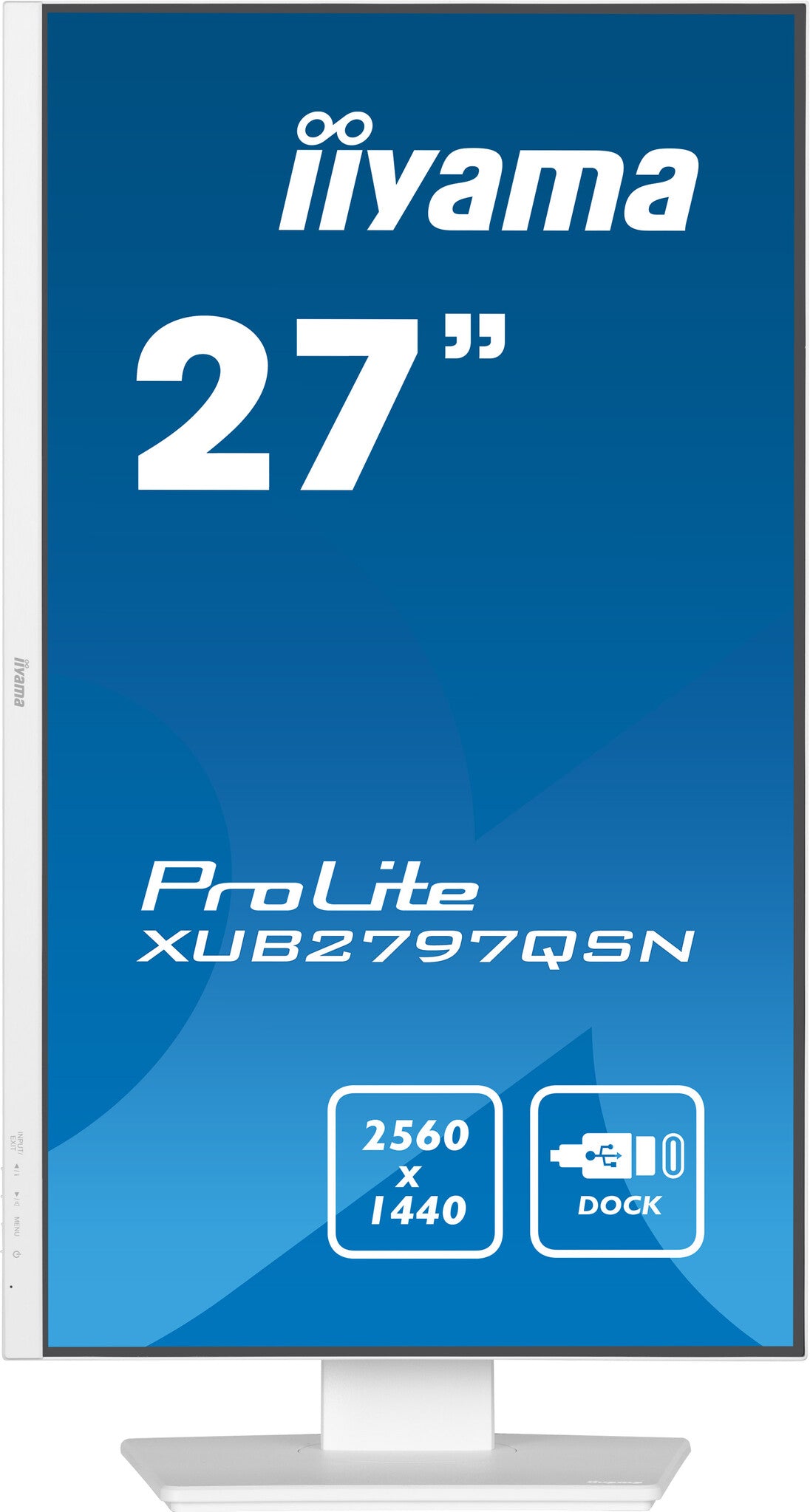 iiyama ProLite XUB2797QSN-W1 - 68.6 cm (27") - 2560 x 1440 pixels Wide Quad HD LED Monitor