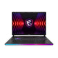 MSI Gaming Raider GE68 HX Laptop - 40.6 cm (16") - Intel® Core™ i9-14900HX - 32 GB DDR5-SDRAM - 1 TB SSD - NVIDIA GeForce RTX 4070 - Wi-Fi 7 - Windows 11 Home - Black