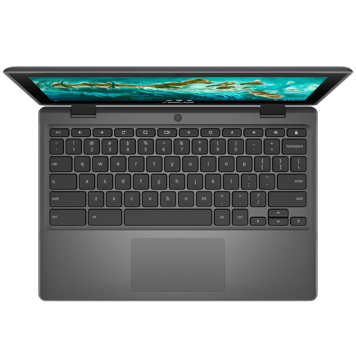 ASUS Chromebook Flip CR1 - 29.5 cm (11.6") - Touchscreen - Intel® Celeron® N4500 - 4 GB LPDDR4x-SDRAM - 64 GB eMMC - Wi-Fi 6 - ChromeOS - Grey