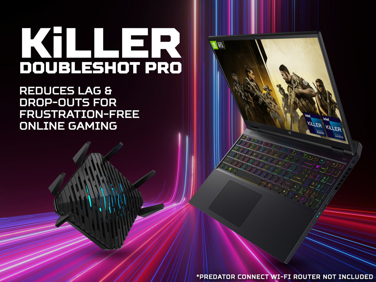 Acer Predator Helios 16 Gaming Laptop - 40.6 cm (16") - Intel® Core™ i9-13900HX - 32 GB DDR5-SDRAM - 2 TB M.2 SSD - NVIDIA GeForce RTX 4080 - Wi-Fi 6E - Windows 11 Home - Black