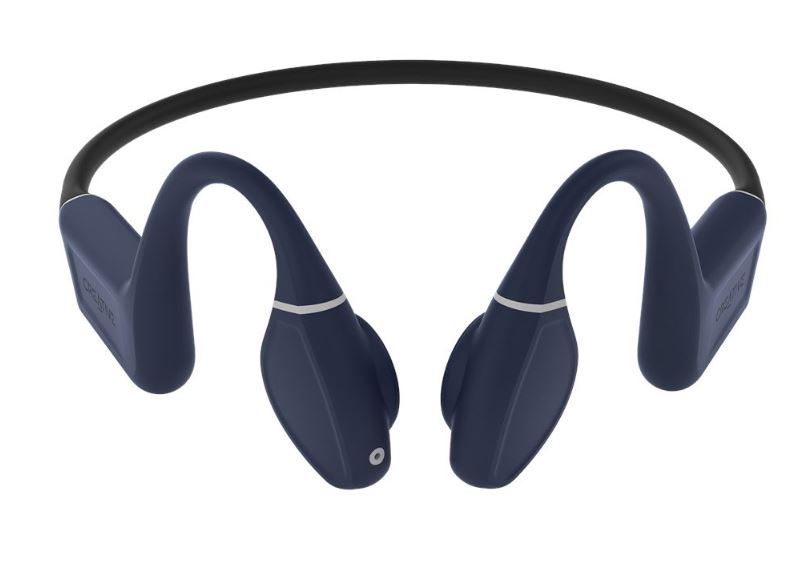 Creative Labs Outlier FREE Pro Plus Headset Wireless Neck-band Music Bluetooth Black, Blue