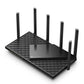 TP-Link Archer AXE5400 - Gigabit Ethernet Tri-band (2.4 GHz / 5 GHz / 6 GHz) Wi-Fi 6E wireless router in Black