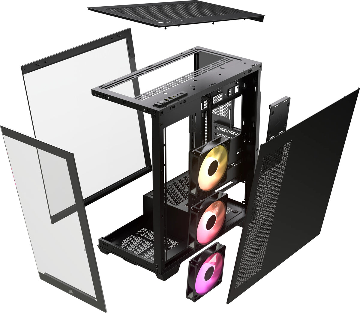 Corsair 3500X ARGB - EATX Mid Tower Case in Black