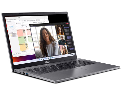Acer Aspire 3 Laptop - 43.9 cm (17.3&quot;) - Intel N100 - 4GB LPDDR5-SDRAM - 512 GB SSD - Wi-Fi 6 - Windows 11 Home - Grey