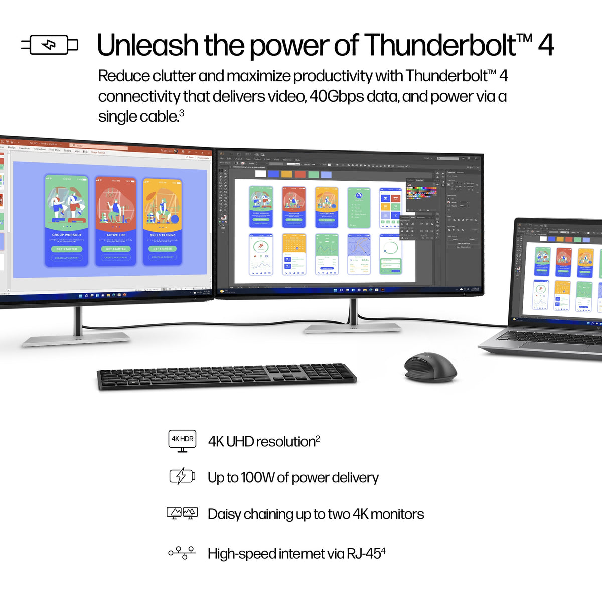HP Series 7 Pro 732PK - 80 cm (31.5") - 3840 x 2160 pixels 4K Ultra HD Monitor