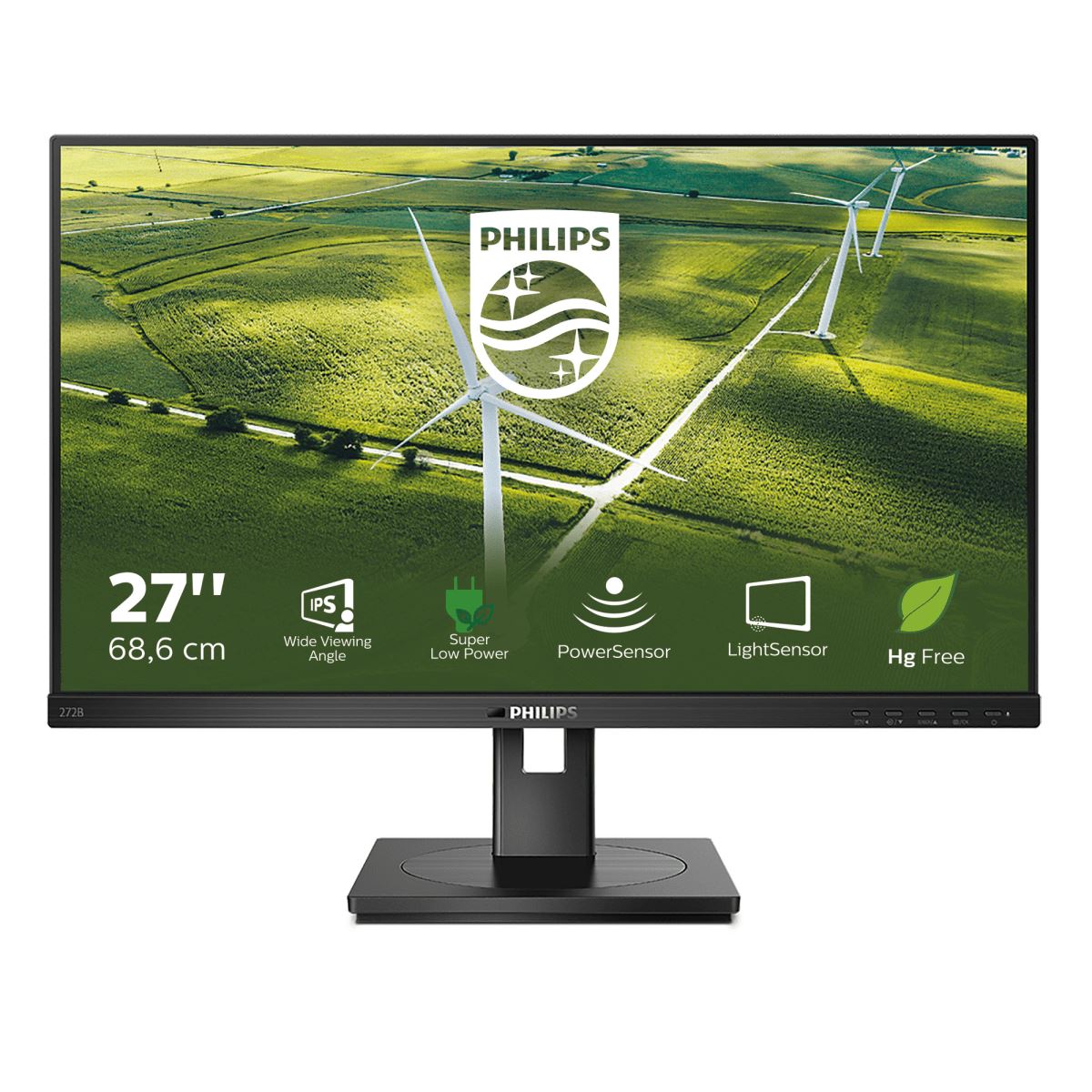 Philips B Line 272B1G/00 LED display 68.6 cm (27&quot;) 1920 x 1080 pixels Full HD Black Monitor