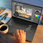 ASUS Vivobook Pro 15 OLED Laptop - 39.6 cm (15.6") - Intel Core Ultra 9 185H - 16 GB DDR5-SDRAM - 1 TB SSD - NVIDIA GeForce RTX 4060 - Wi-Fi 6E - Windows 11 Home - Grey