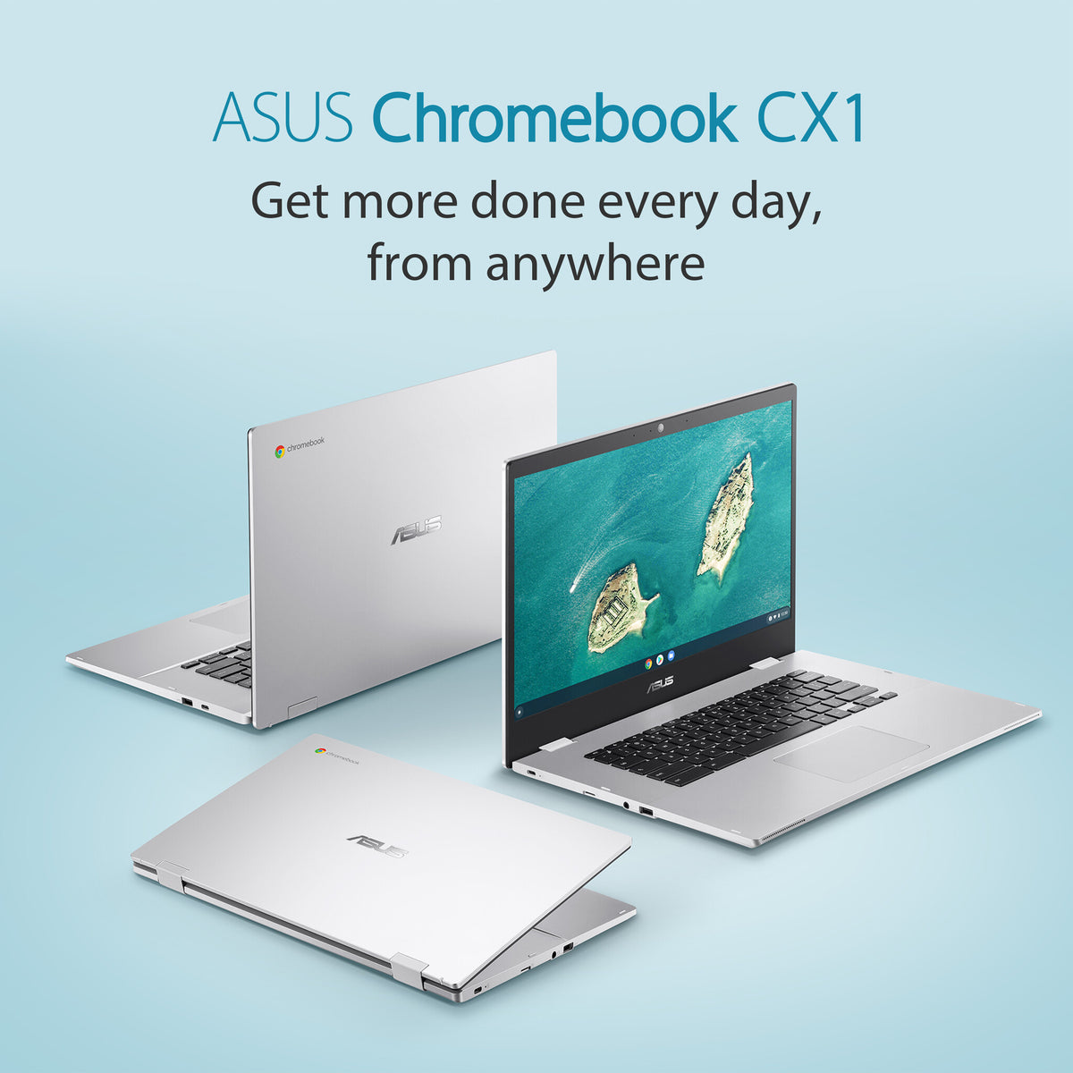 ASUS Chromebook CB1500CKA-NJ0407 - 39.6 cm (15.6&quot;) - Intel® Celeron® N N4500 - 4 GB LPDDR4x-SDRAM - 64 GB eMMC - Wi-Fi 6 - ChromeOS - Silver