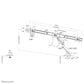 Neomounts NM-D775DX3BLACK - Desk monitor mount for 43.2 cm (17") to 68.6 cm (27")