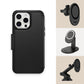 OtterBox Strada Series Folio with MagSafe for iPhone 15 Pro Max in Shadow (Black)