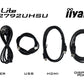 iiyama ProLite XU2792UHSU-B6 - 68.6 cm (27") - 3840 x 2160 pixels 4K Ultra HD LED Monitor