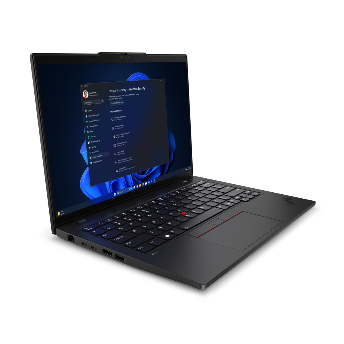 Lenovo ThinkPad L14 Laptop - 35.6 cm (14") - Intel Core Ultra 7 155U - 16 GB DDR5-SDRAM - 512 GB SSD - Wi-Fi 6E - No OS - Black