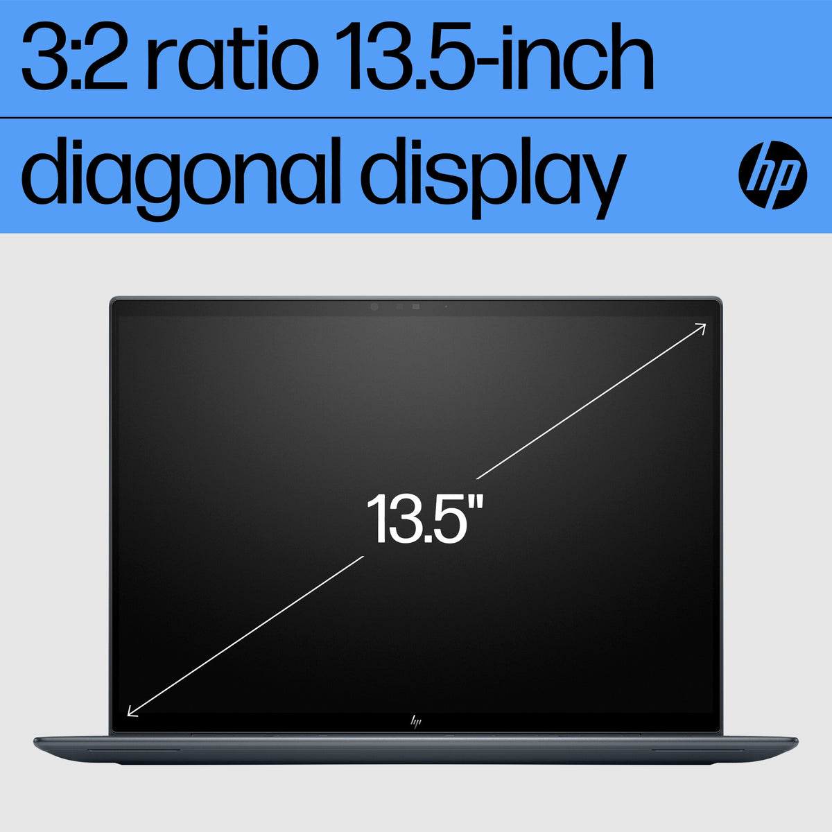 HP Dragonfly 13.5 G4 Touchscreen Laptop - 34.3 cm (13.5") - Intel® Core™ i7-1355U - 32 GB LPDDR5-SDRAM - 512 GB SSD - Wi-Fi 6E - Windows 11 Pro - Blue