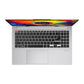 ASUS Vivobook S 15 OLED Laptop - 39.6 cm (15.6") - Intel® Core™ i5-13500H - 16 GB LPDDR5-SDRAM - 512 GB SSD - Intel Arc A350M - Wi-Fi 6E - Windows 11 Home - Silver