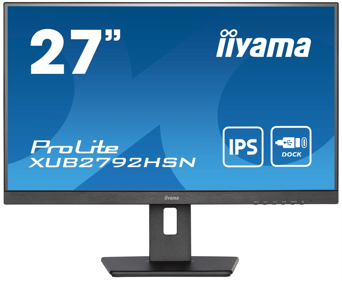 iiyama ProLite 68.6 cm (27&quot;) 1920 x 1080 pixels Full HD LED Black Monitor