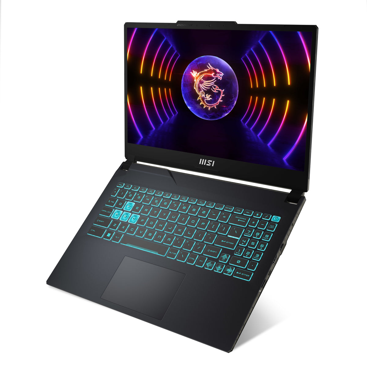 MSI Cyborg 15 Laptop - 39.6 cm (15.6") - Intel® Core™ i5-12450H - 8 GB DDR5-SDRAM - 512 GB SSD - NVIDIA GeForce RTX 2050 - Wi-Fi 6 - Windows 11 Home - Black