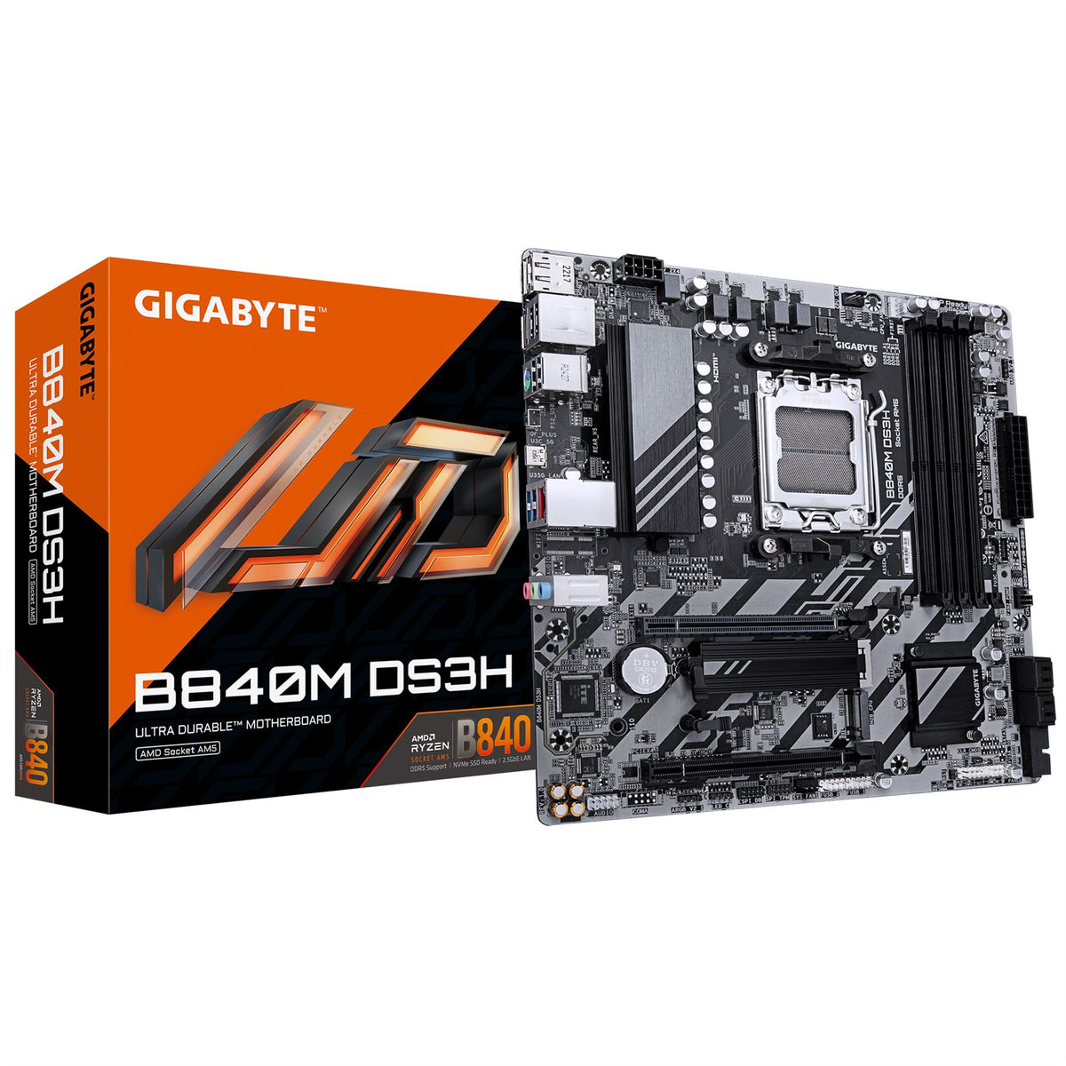 Am3+ Nvme Micro Atx Motherboard Am3+ Motherboard Uk GIGABYTE B840M
