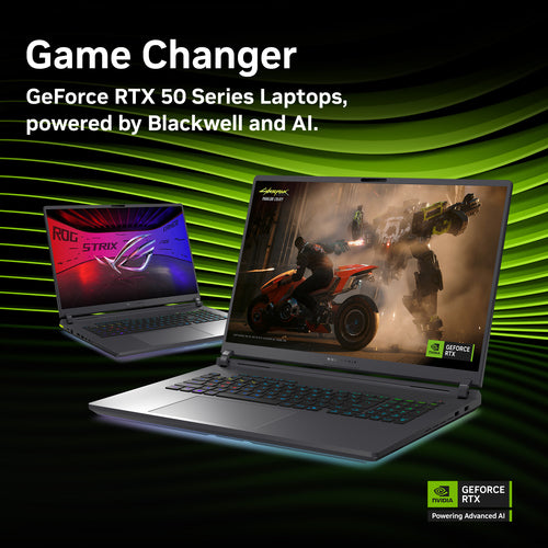 ASUS ROG Strix G18 Laptop - 45.7 cm (18&quot;) - Intel Core Ultra 9 275HX - 16 GB DDR5-SDRAM - 1 TB SSD - NVIDIA GeForce RTX 5070 - Wi-Fi 7 - Windows 11 Home - Eclipse Grey