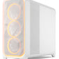 Fractal Design Meshify 3 XL Ambience Pro RGB - ATX Full Tower Case in White + Clear Tint