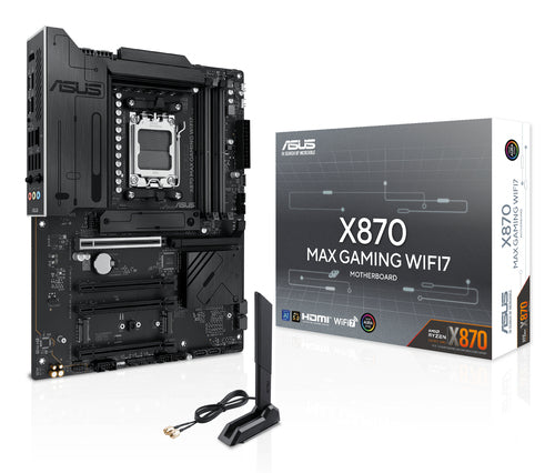 ASUS X870 MAX GAMING WIFI7 ATX motherboard - AMD X870 Socket AM5