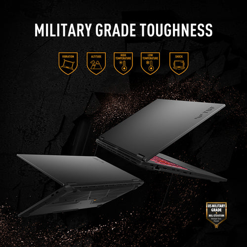 ASUS TUF Gaming FA808UM-S8013W Laptop - 45.7 cm (18&quot;) - AMD Ryzen™ 7 260 - 16 GB DDR5-SDRAM - 1 TB SSD - NVIDIA GeForce RTX 5060 - Wi-Fi 6E - Windows 11 Home - Jaeger Gray