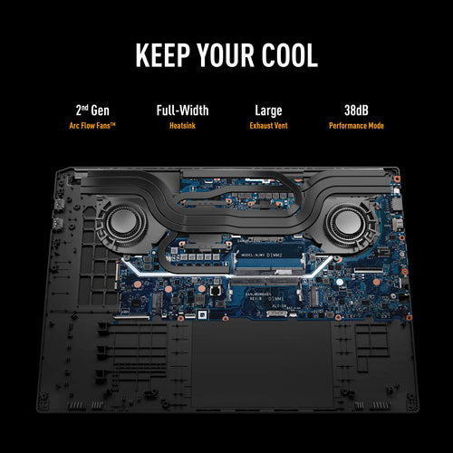 ASUS TUF Gaming FA808UM-S8013W Laptop - 45.7 cm (18&quot;) - AMD Ryzen™ 7 260 - 16 GB DDR5-SDRAM - 1 TB SSD - NVIDIA GeForce RTX 5060 - Wi-Fi 6E - Windows 11 Home - Jaeger Gray