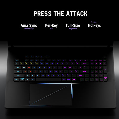 ASUS ROG Strix SCAR 18 Laptop - 45.7 cm (18") - Intel Core Ultra 9 275HX - 64 GB DDR5-SDRAM - 2 TB SSD - NVIDIA GeForce RTX 5090 - Wi-Fi 7 - Windows 11 Home - Black