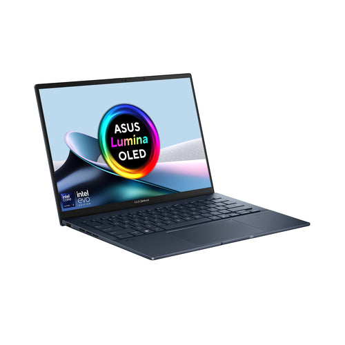 ASUS Zenbook 14 OLED Laptop - 35.6 cm (14&quot;) - Touchscreen - Intel Core Ultra 5 225H - 16 GB LPDDR5x-SDRAM - 512 GB SSD - Wi-Fi 7 - Windows 11 Home - Blue