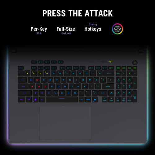 ASUS ROG Strix G18 Laptop - 45.7 cm (18&quot;) - Intel Core Ultra 9 275HX - 16 GB DDR5-SDRAM - 1 TB SSD - NVIDIA GeForce RTX 5070 - Wi-Fi 7 - Windows 11 Home - Eclipse Grey
