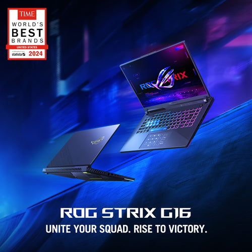 ASUS ROG Strix G16 Laptop - 40.6 cm (16&quot;) - AMD Ryzen 9 8940HX - 16 GB DDR5-SDRAM - 1 TB SSD - NVIDIA GeForce RTX 5060 - Wi-Fi 6E - Windows 11 Home - Black / Grey