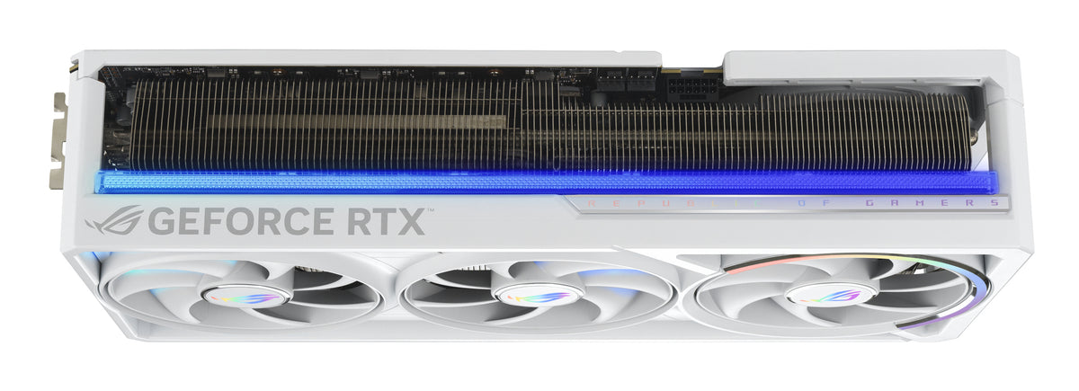 ASUS ROG ASTRAL WHITE - NVIDIA 32 GB GDDR7 GeForce RTX 5090 graphics card